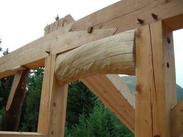 Ropey timber scarf joint