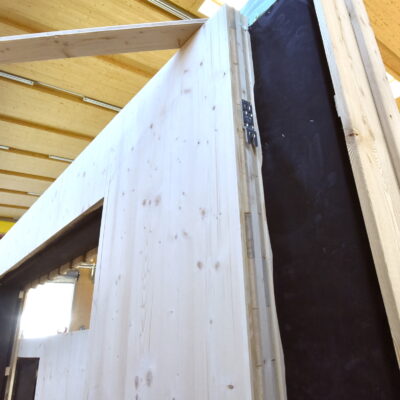 prefabricated wall ready for assembly 